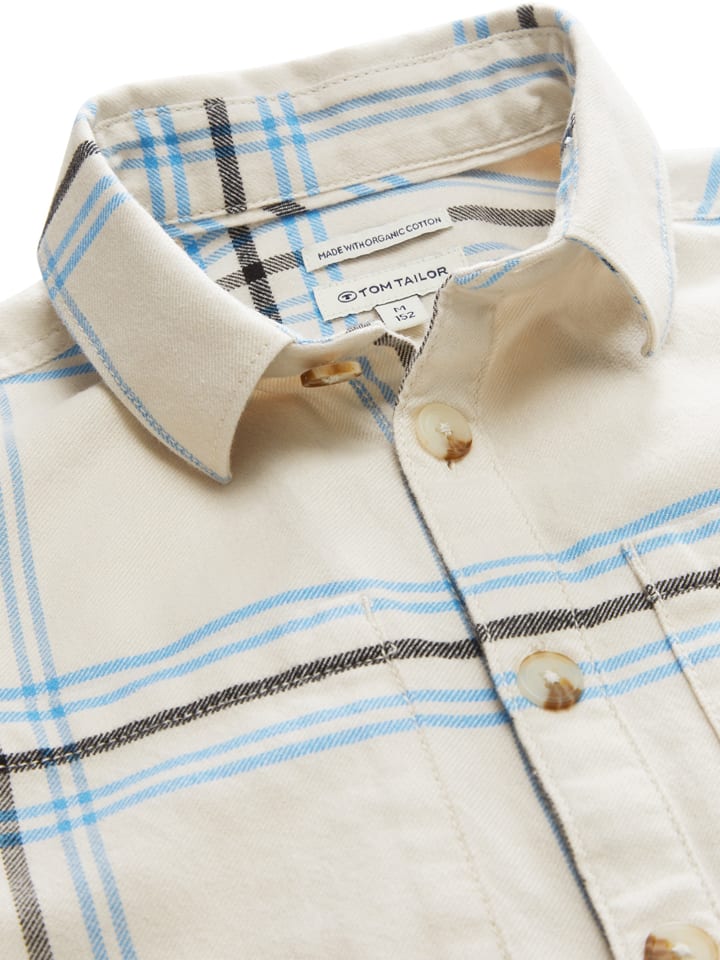 TOM TAILOR kids Hemd in Beige/ Blau günstig kaufen
