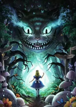 Puzzle 1000 Teile - Abenteuer mit Alice