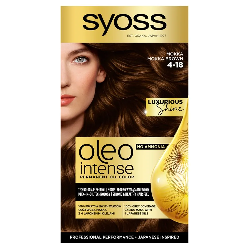 Syoss Oleo farba za kosu 4-18 Moka