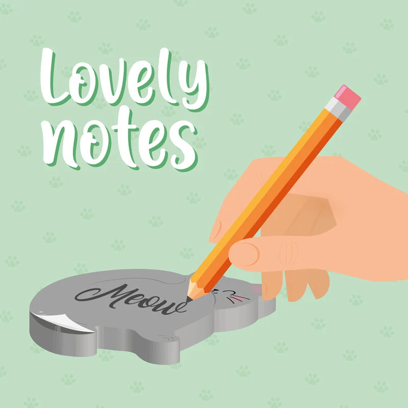 Bloco de notas adesivas - Lovely Notes