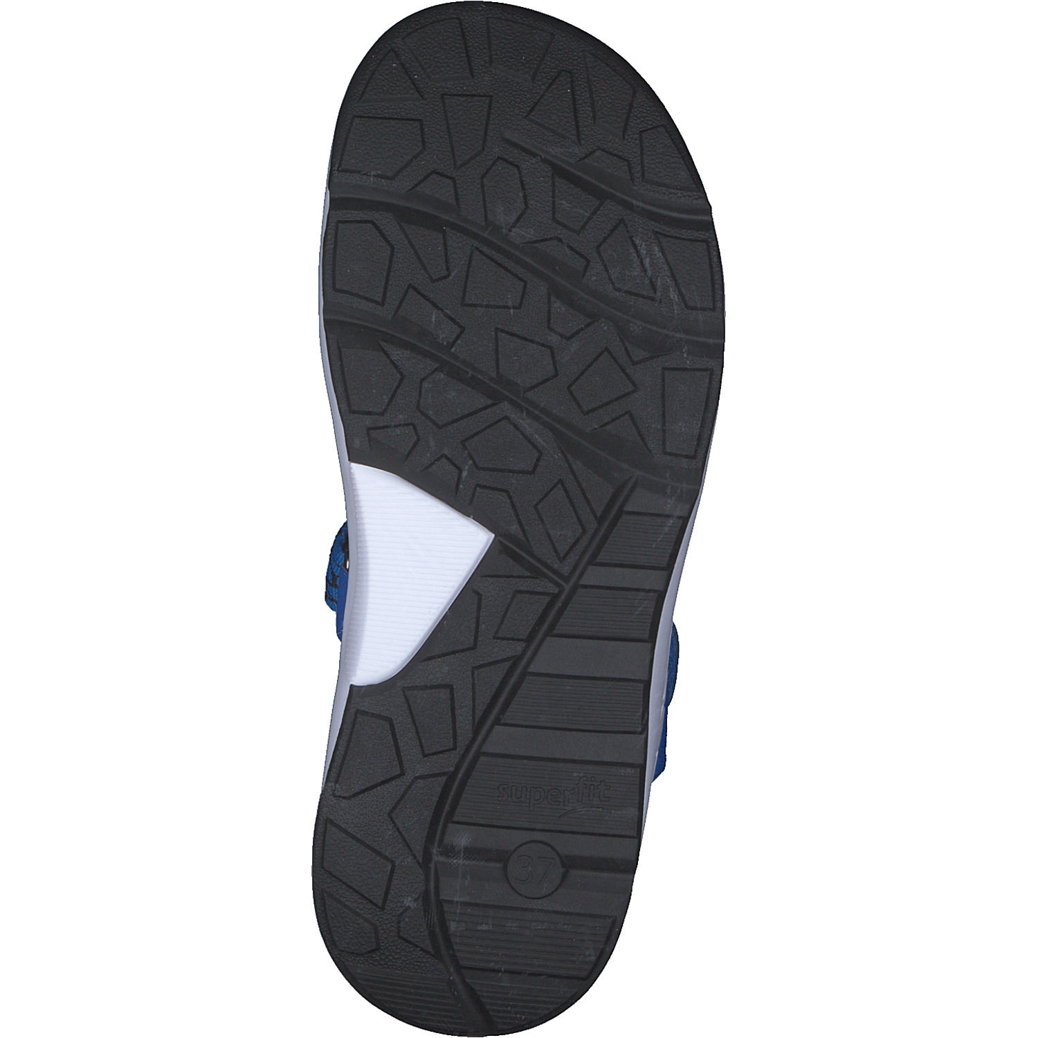 Superfit 00580, Sandalen (Kinder), Kinder, Blau/grau