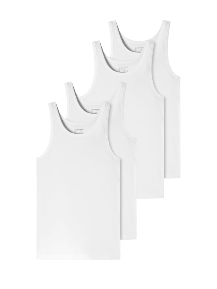 Schiesser Unterhemd 95/5 Organic Cotton in Weiß günstig kaufen