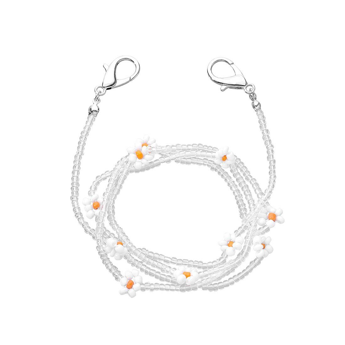 DRSEON Brillenkette 3 Lanyard Brillenkette Verlustprävention Rutschfest Winddicht