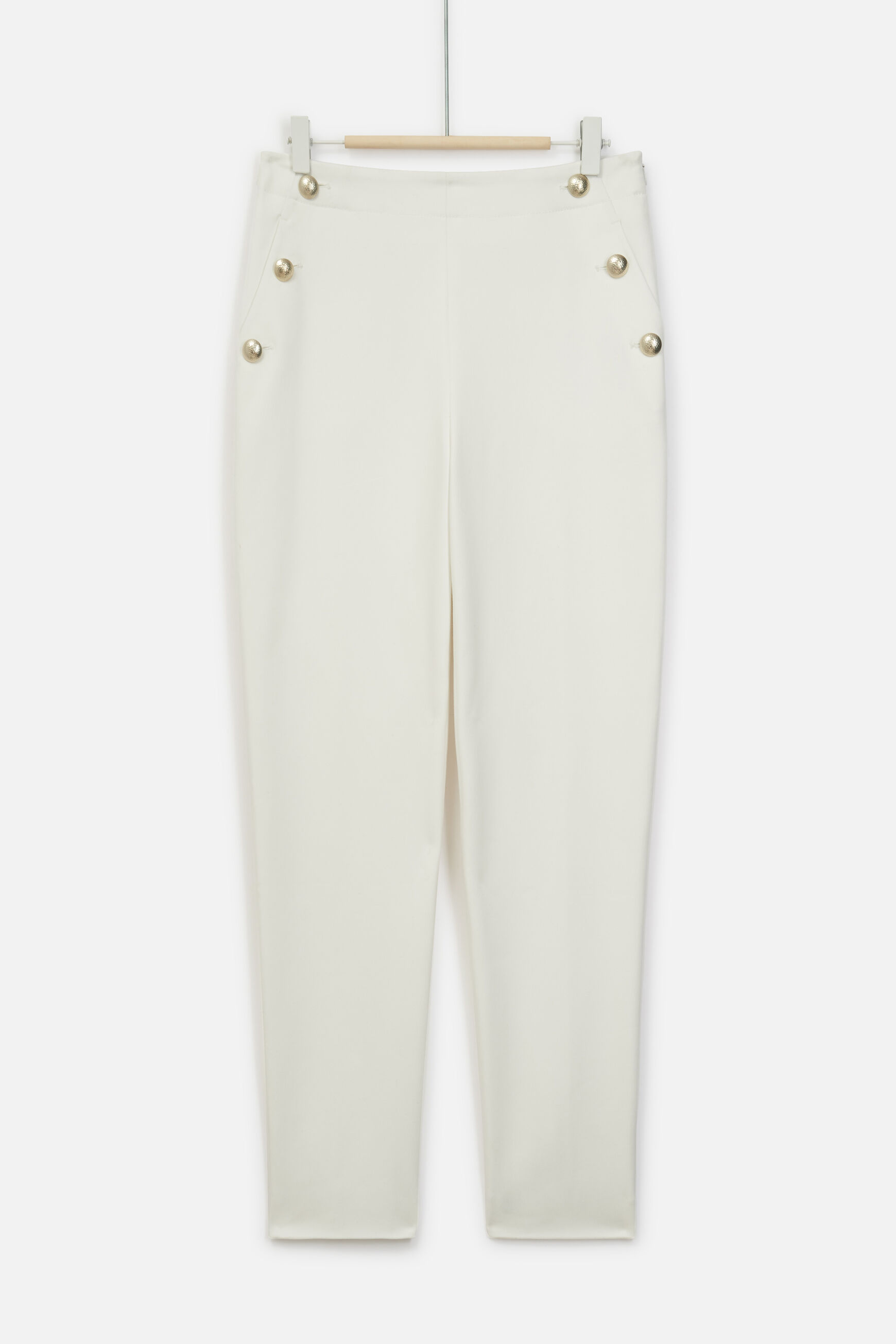 pantalon marion ecru femme