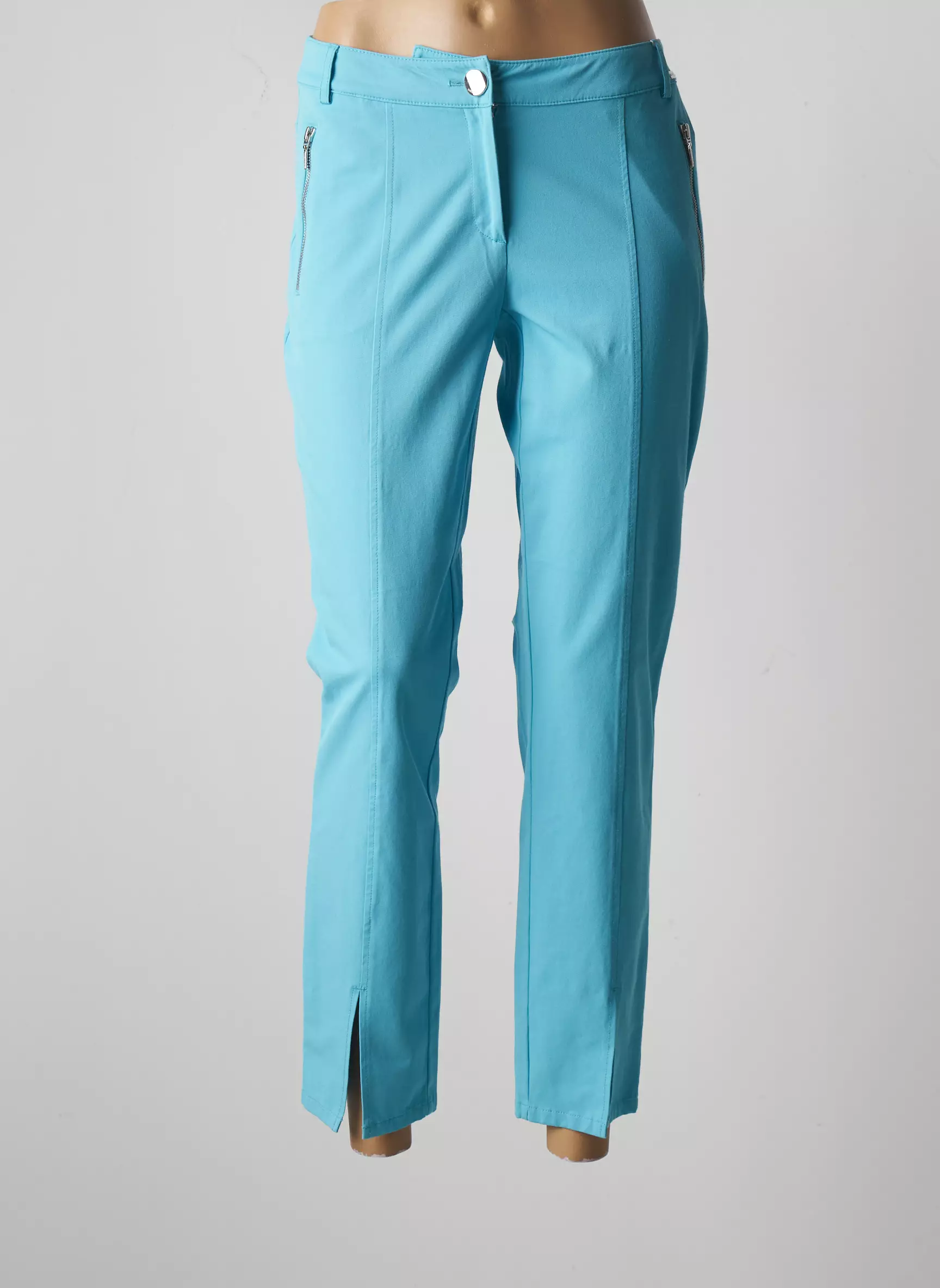 Airfield Pantalon7 8 Femme couleur bleu