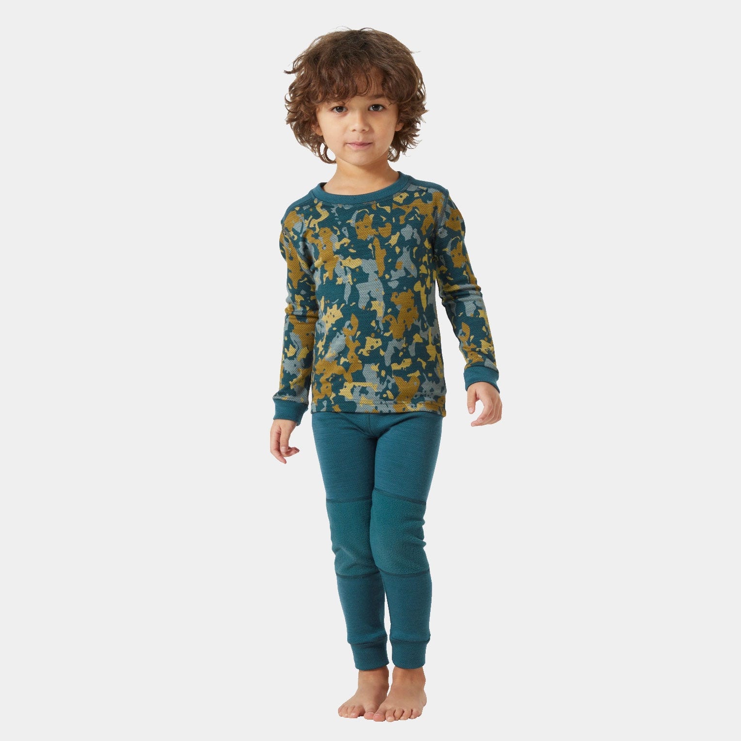 Kids' Graphic LIFA® Merino Wool Base Layer Set