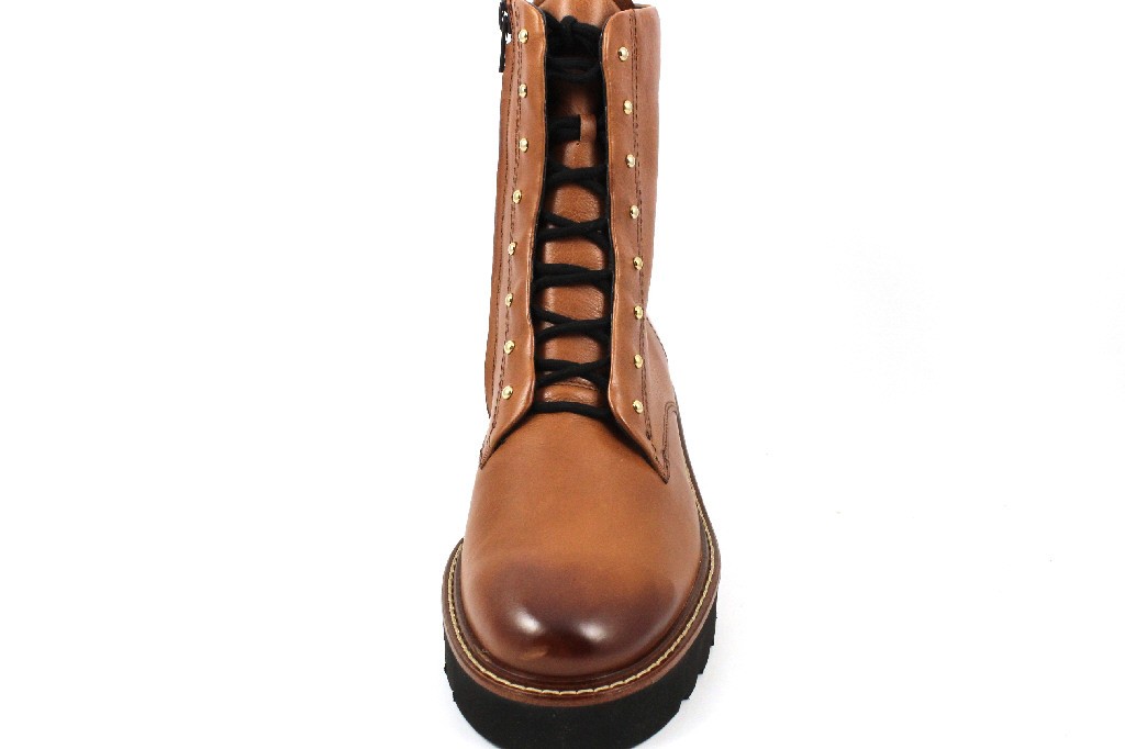 PAUL GREEN Schnür-Stiefeletten braun