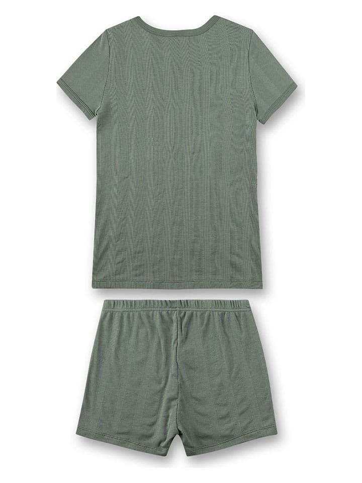 Sanetta Pyjama in Oliv günstig kaufen