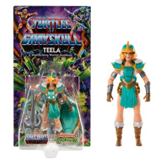 MOTU x TMNT: Turtles of Grayskull Actionfigur - Teela