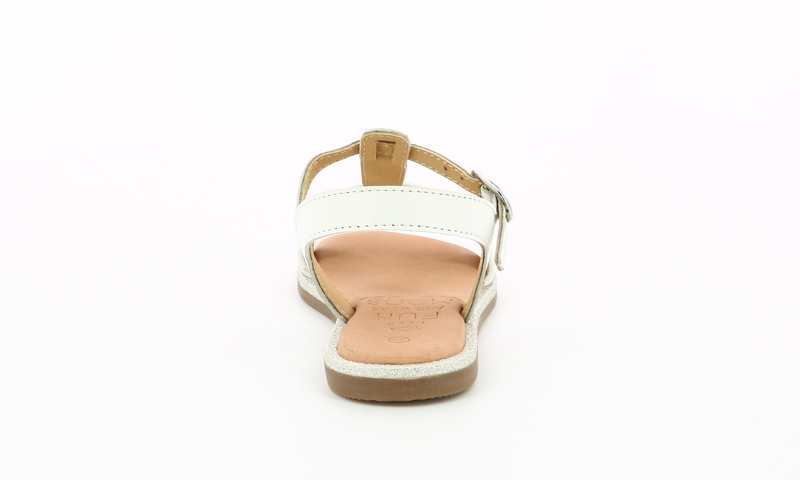 Sandales cuir Pailletta