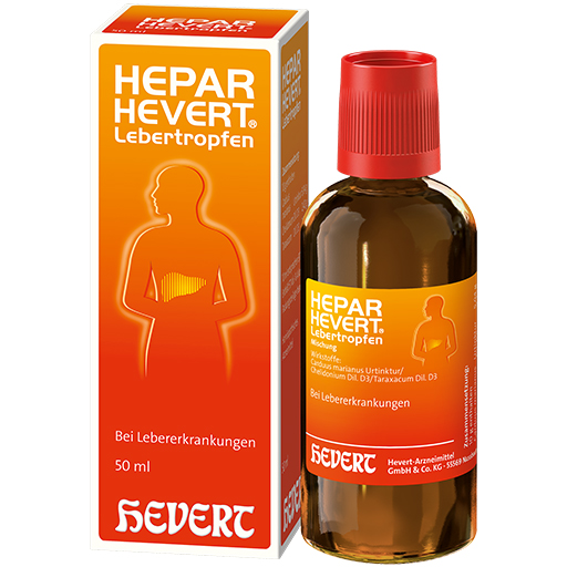 HEPAR HEVERT Lebertropfen  50 ml  Tropfen