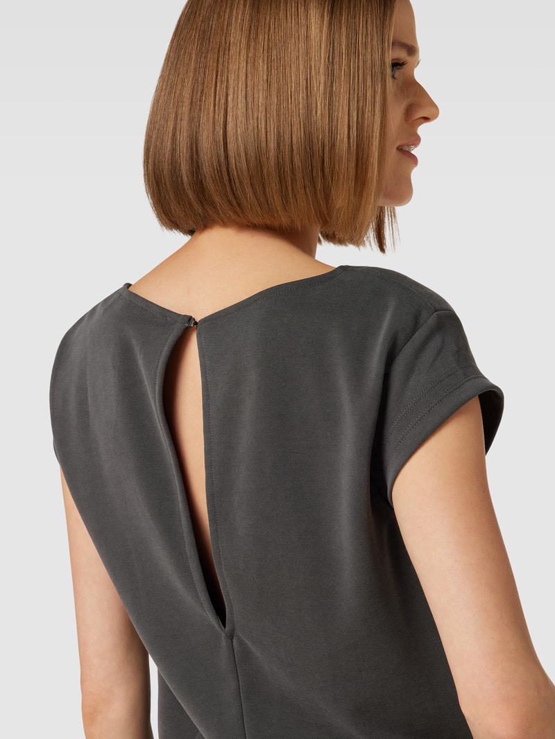 Playsuit mit Tunnelzug in anthrazit