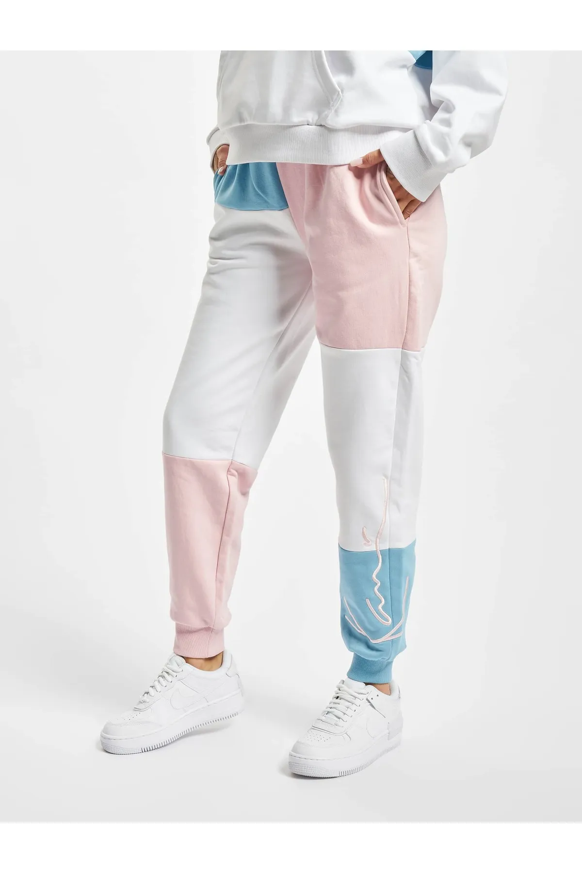 KARL KANI  Jogginghose - Blau - Straight