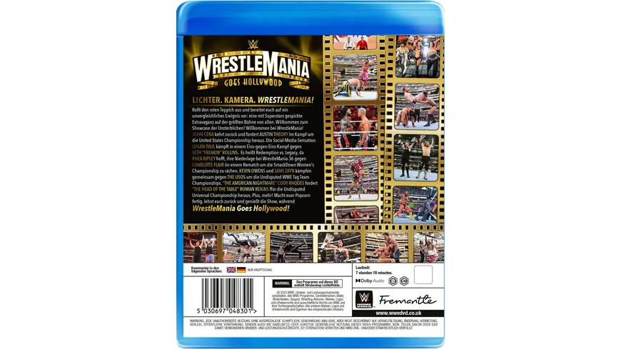 WWE: WRESTLEMANIA 39  [2 Blu-Ray Discs]