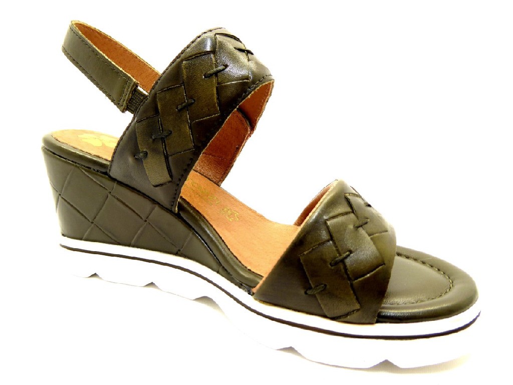 MARCO TOZZI Klassische Sandalen grün