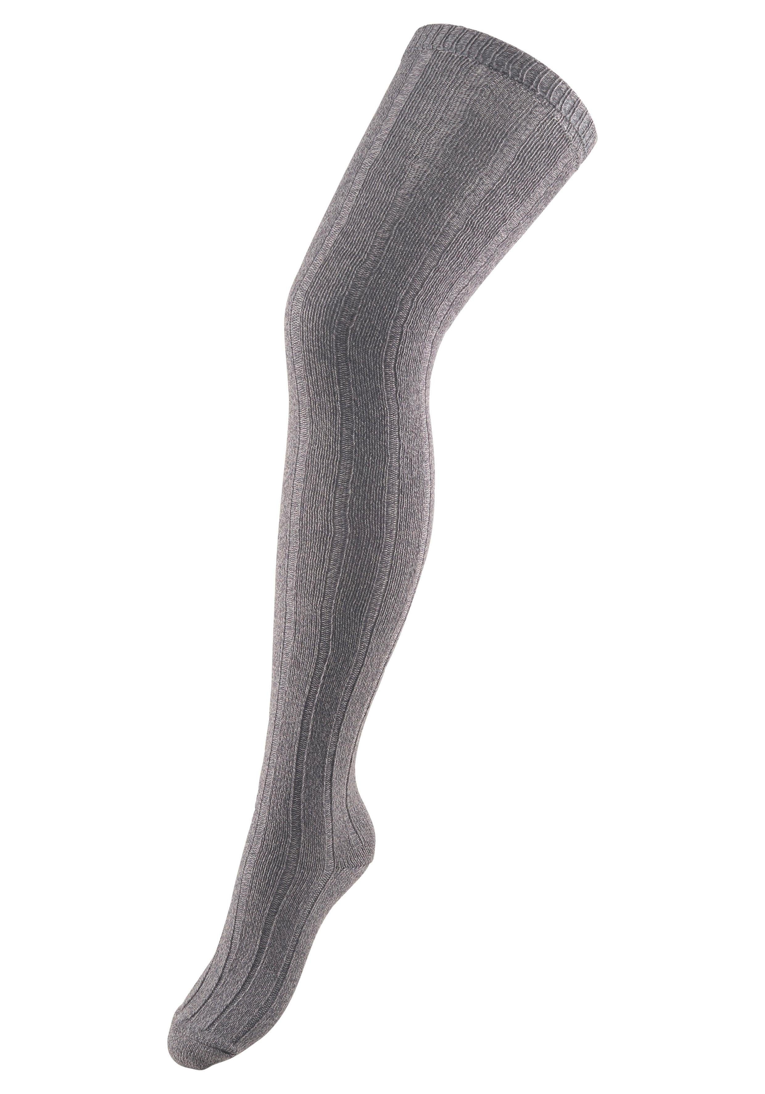 Lavana Overknees (Set, 2-Paar) in Melangequalität