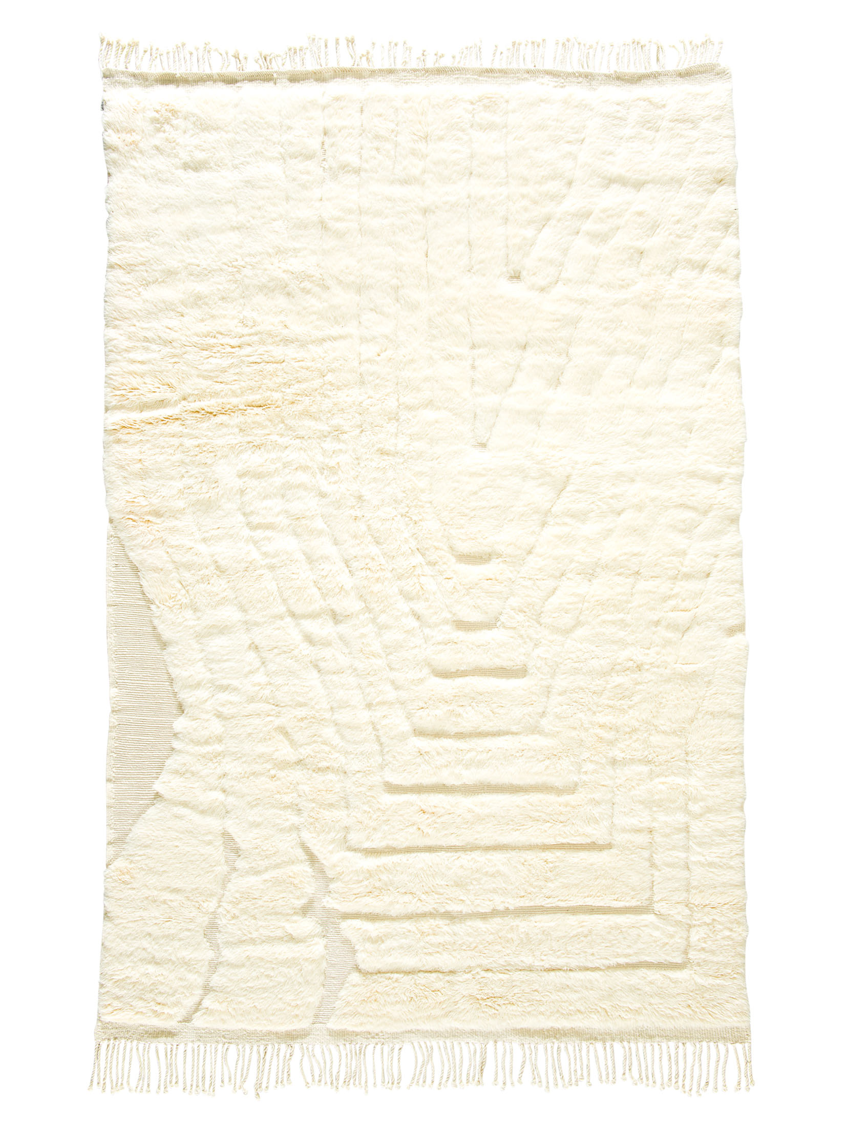 Beni Ourain ca. 197 x 300 cm, Unikat / Einzelstück