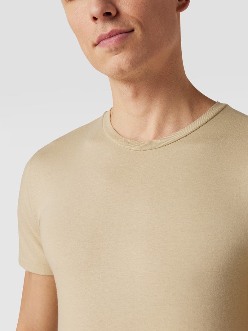 T-Shirt im 3er-Pack in beige