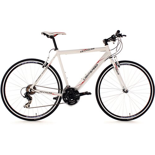 RENNRAD FITNESSRAD 21 GÄNGE FITNESS-BIKE LIGHTSPEED (WHITE) 28 ZOLL