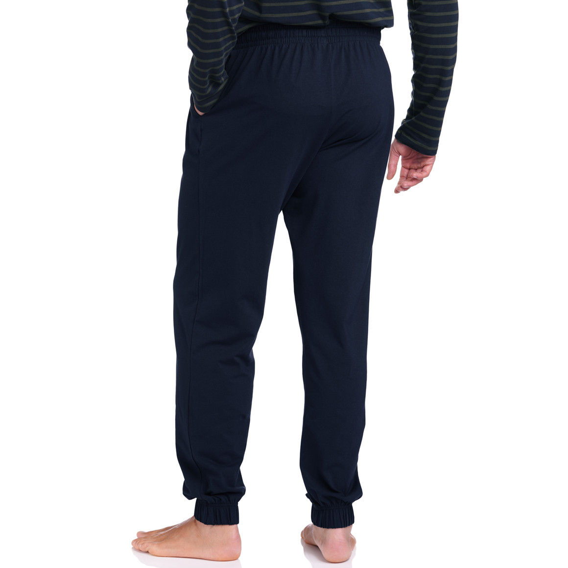 Herren Pyjamahose mit Tunnelzug