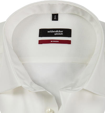Seidensticker, Hemd, Regular Fit, Popeline, creme