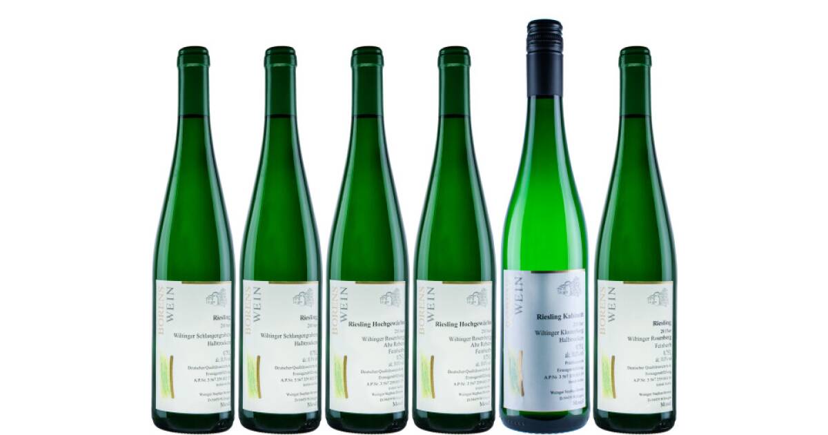 Riesling Halbtrocken & Feinherb von Weingut - Brennerei Borens günstig bei wein.de kaufen