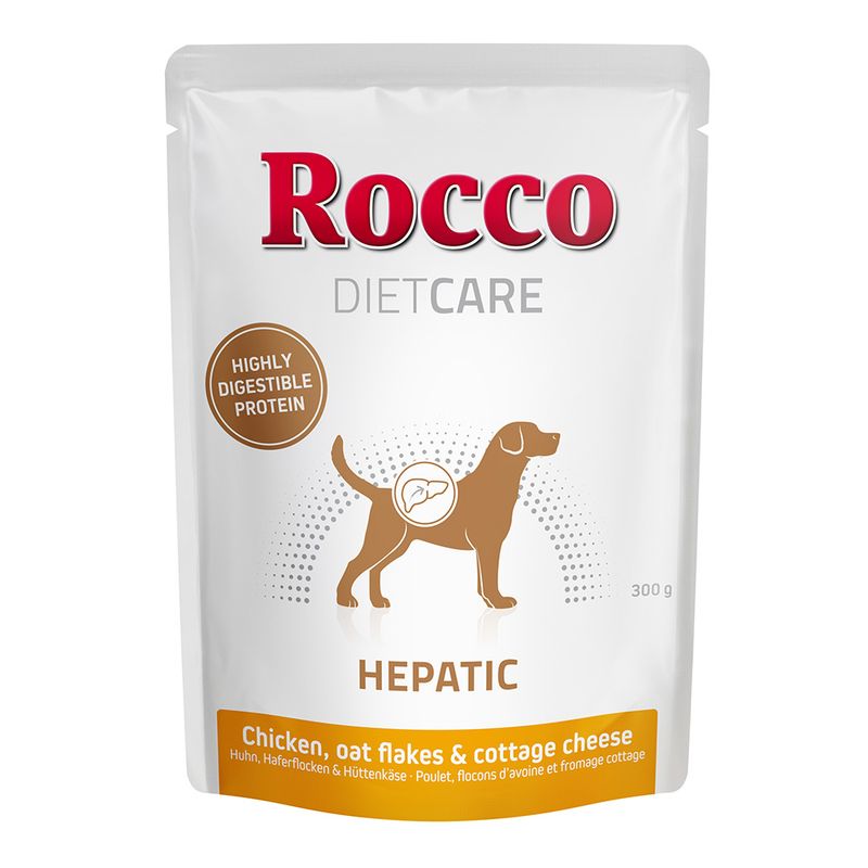 Rocco Diet Care Hepatic Huhn mit Haferflocken & Hüttenkäse 300 g