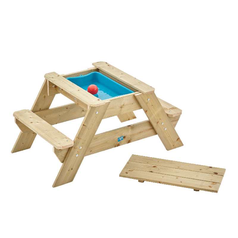 Table picinic en bois avec bac à eau TP Toys