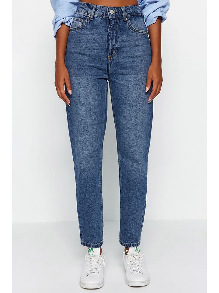 trendyol Jeans - Tapered fit - in Blau günstig kaufen