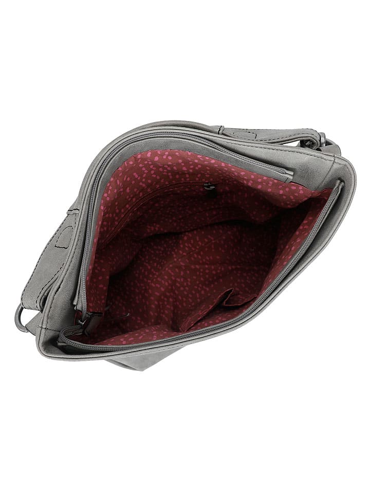 Fritzi aus Preußen Schultertasche in Grau - (B)15 x (H)32 x (T)34 cm günstig kaufen onesize