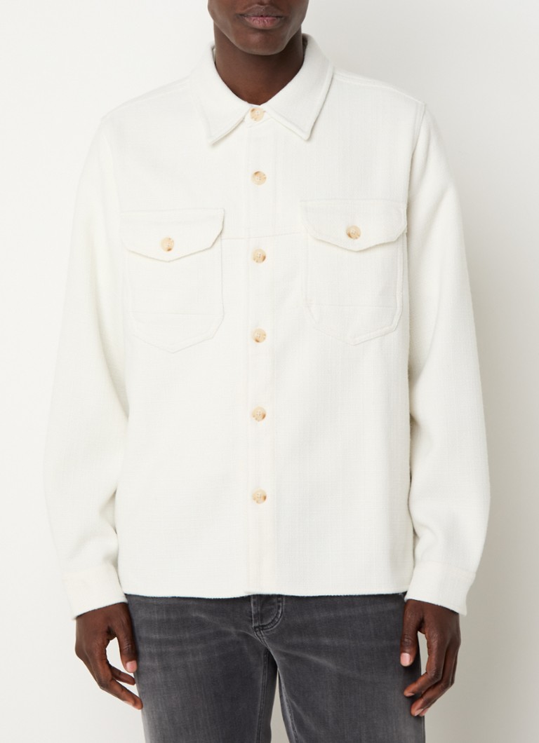Denham Jagger overshirt with chest pockets