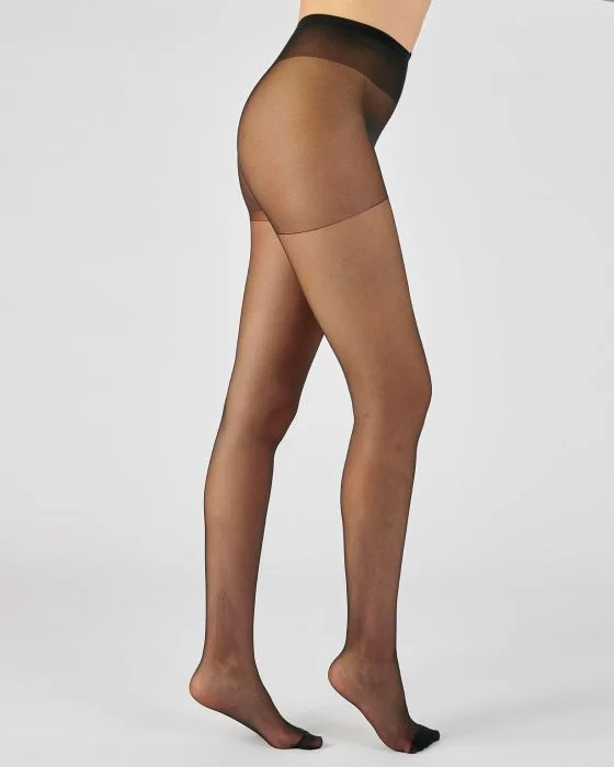 Lot de 2 collants voile, 20 Deniers