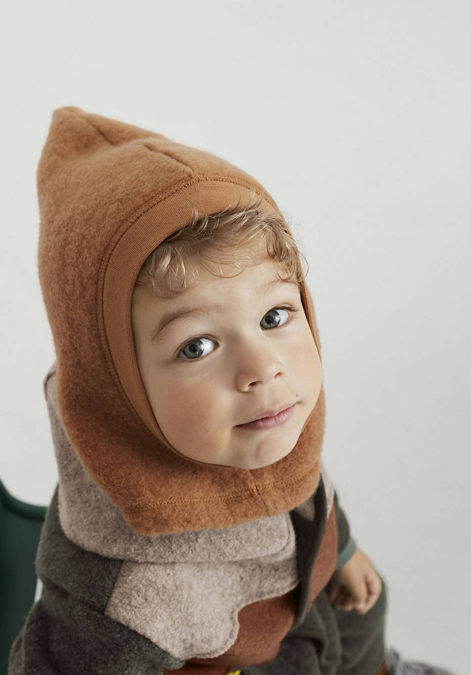 Wollfleece Mütze aus reiner Bio-Merinowolle