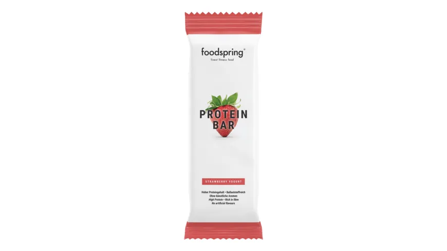 Foodspring Protein Bar Strawberry Yoghurt 60 g