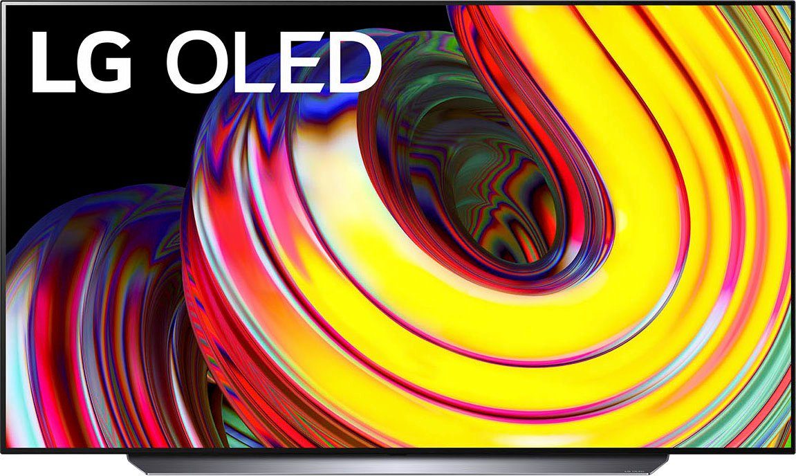 LG OLED77CS9LA LED-Fernseher (195 cm/77 Zoll, 4K Ultra HD, Smart-TV, OLED,bis zu 120Hz,α9 Gen5 4K AI-Prozessor,Dolby Vision & Atmos)