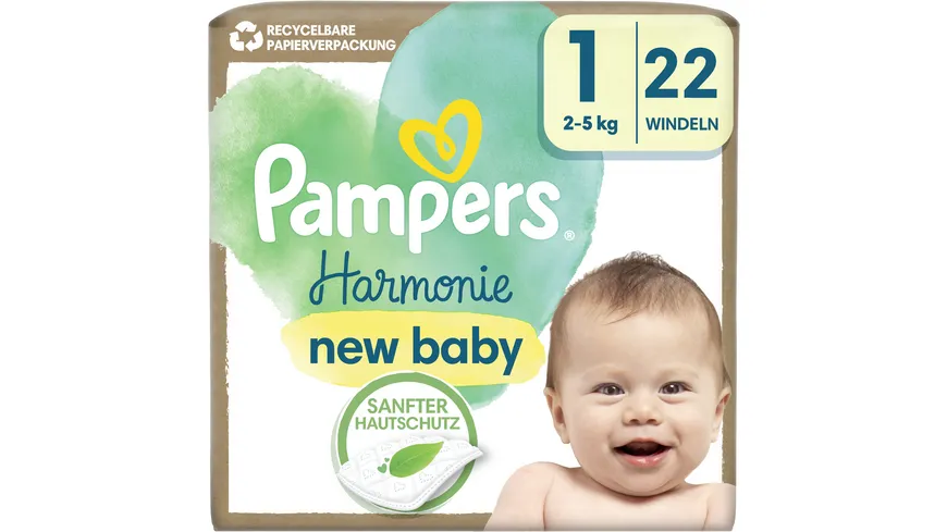 Pampers Harmonie Windeln New Baby Gr.1 2-5kg