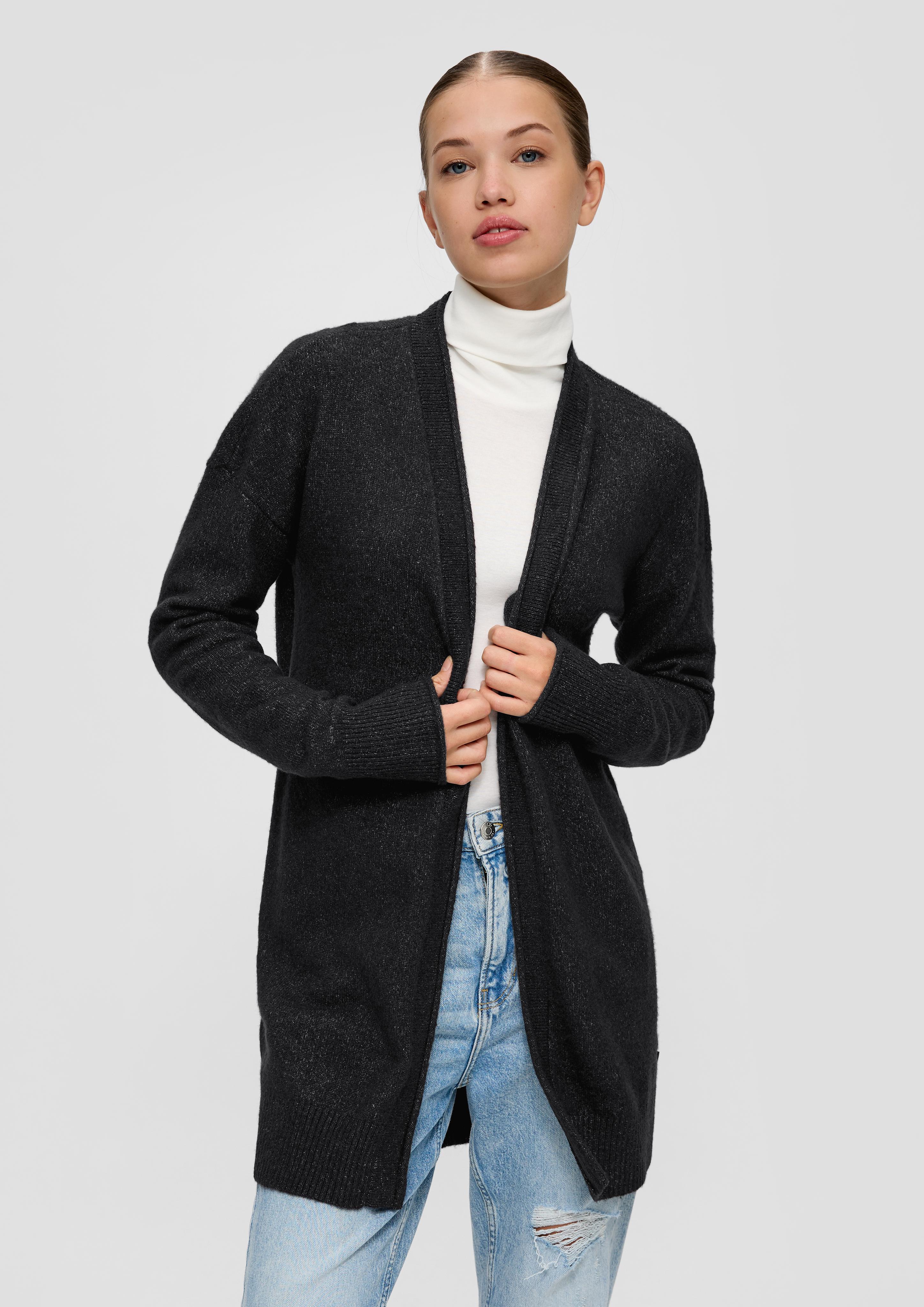 Strickjacke mit Rollsäumen  2135389-99W0