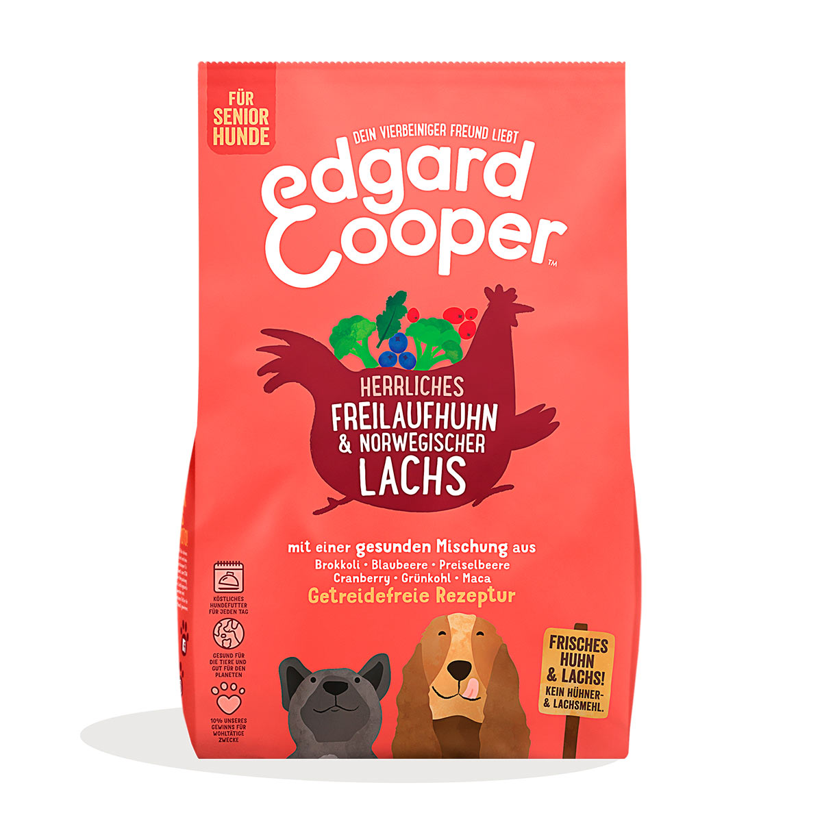Edgard & Cooper Senior Frisches Huhn & Lachs kaufen bei ZooRoyal