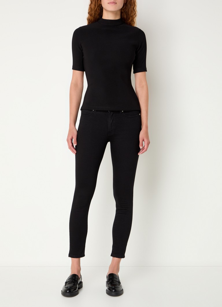HUGO BOSS Dagoon T-shirt with stand-up collar