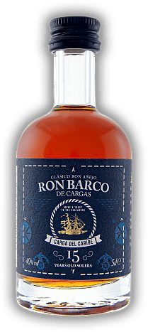 Ron Barco de Cargas 15 Years Solera 0,05 Liter Ron Barco de Cargas 15 Years Solera 0,05 Liter  0,05	 Liter - Vol 40%