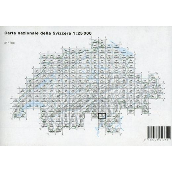 Swisstopo 1 : 25 000 Locarno - Wanderkarte