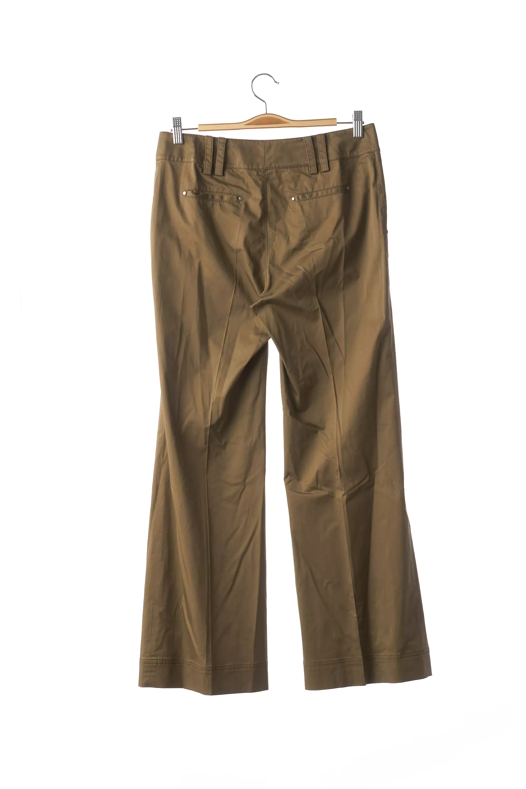 Georges Rech Pantalons Larges Femme couleur vert