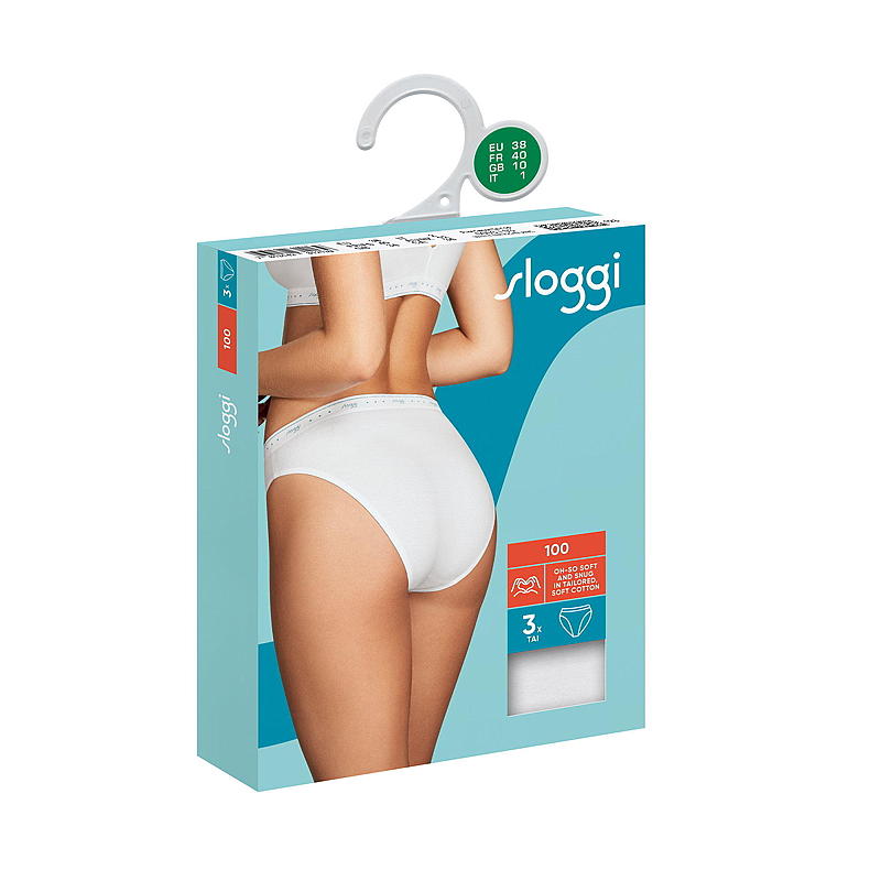 Sloggi Sloggi 3-pk Tai str 46