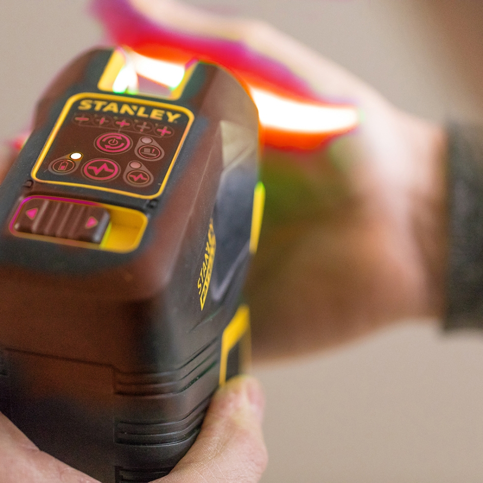 Stanley FMHT1-77414 FatMax Krydslinje + 2-punktslaser RØD