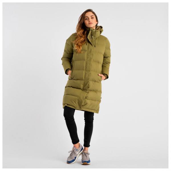 Selfhood - Women's Hooded Puffer Coat - Mantel