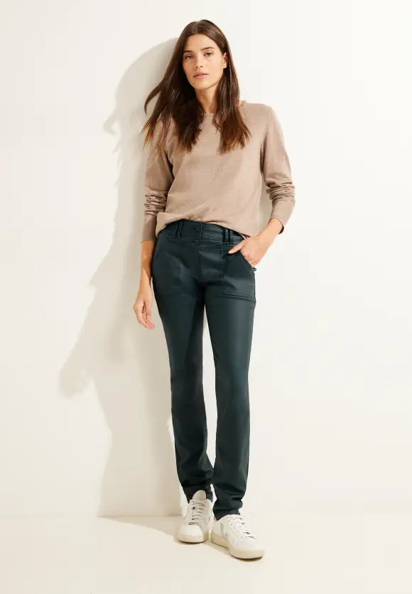 CECIL Coating Slim Fit Hose