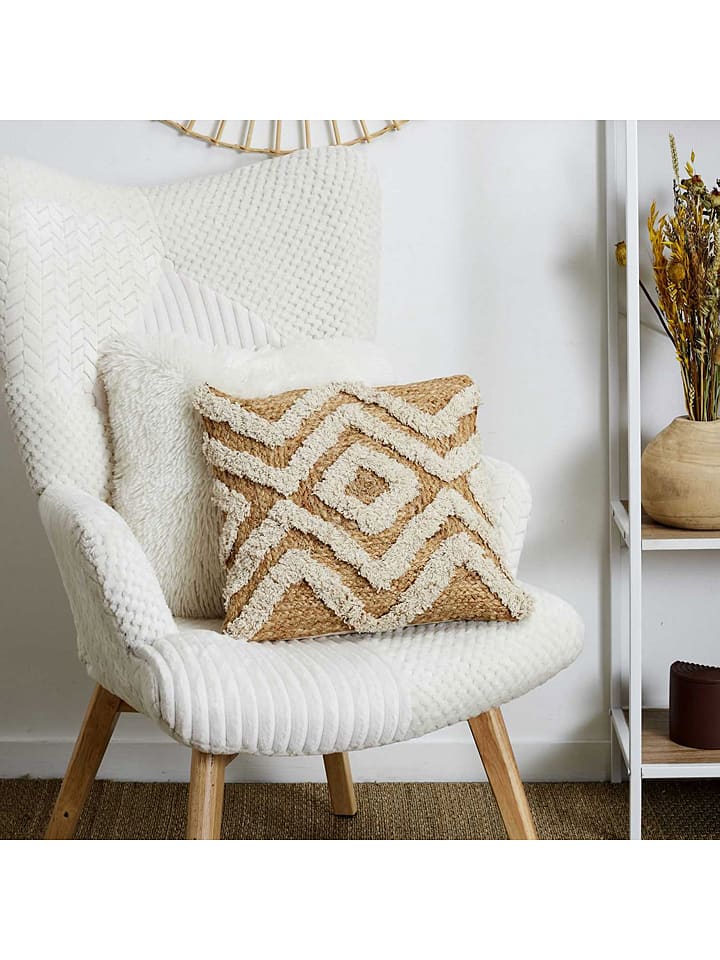 Ethnical Life Kissen in Beige - (L)40 x (B)40 cm günstig kaufen onesize