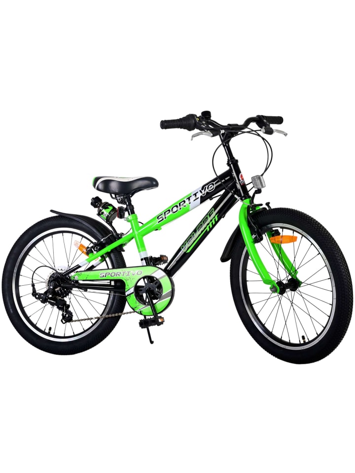 Volare Kinderfahrrad Sportivo für Jungen 20 Zoll Kinderrad in Grün, 7 Gänge 6 Jahre günstig kaufen onesize