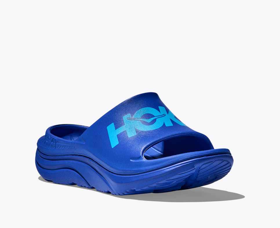 Ora Athletic Slide Ultramarine / Skyward Blue