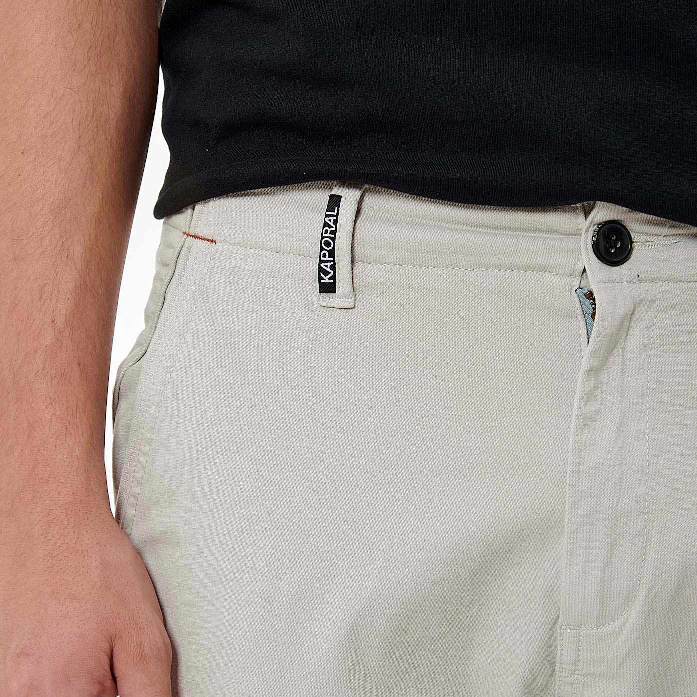CAROS  Pantalon slim gris homme